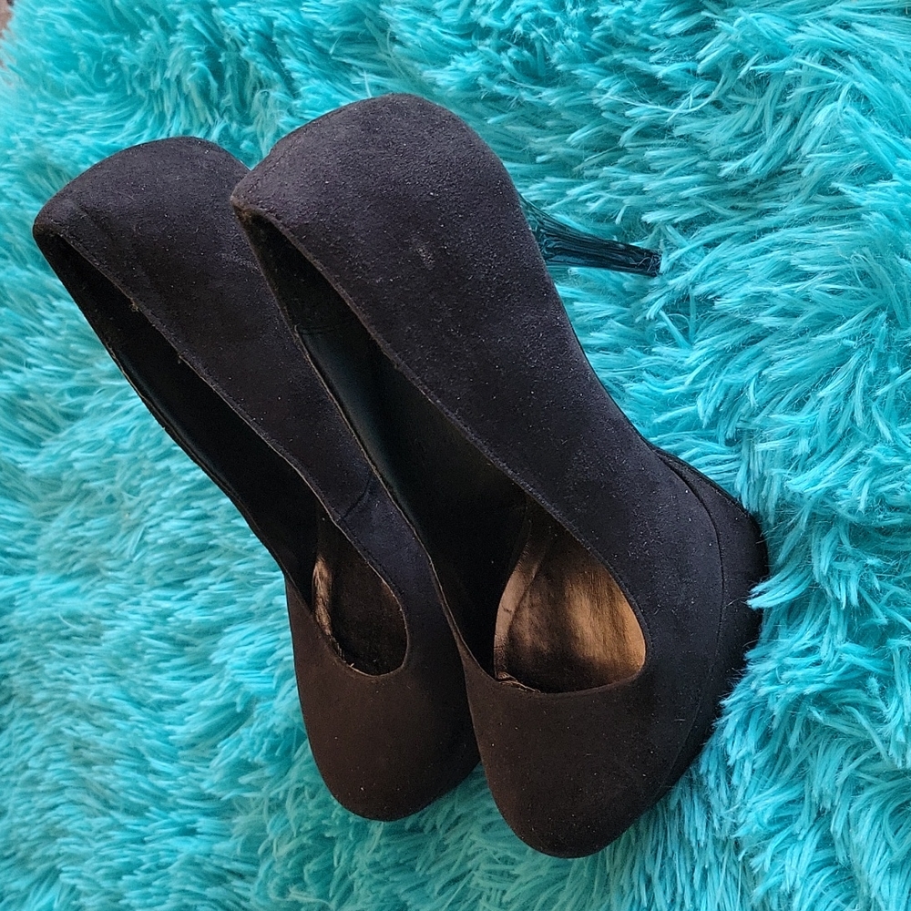 Charlotte Russe Black Heels Size 8